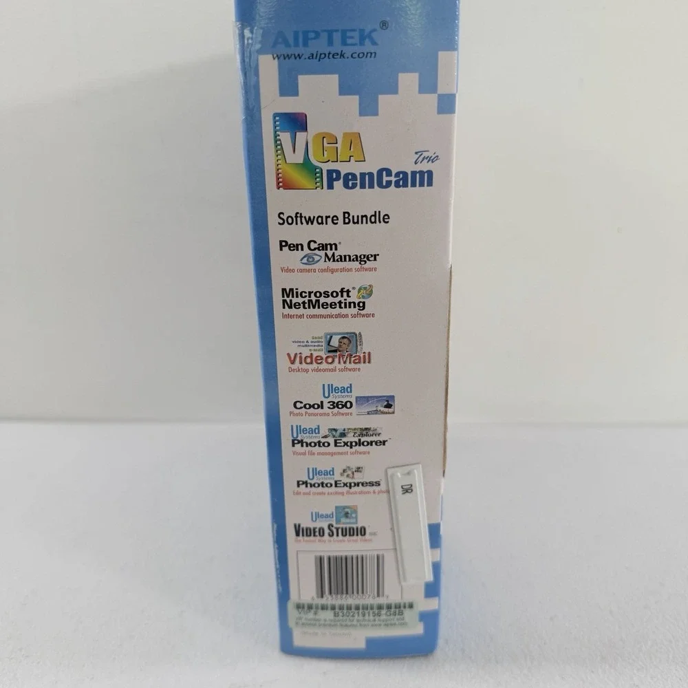 Vintage Aiptek VGA Pencam Camera Recorder‎ 3-in-1 NEW SEALED